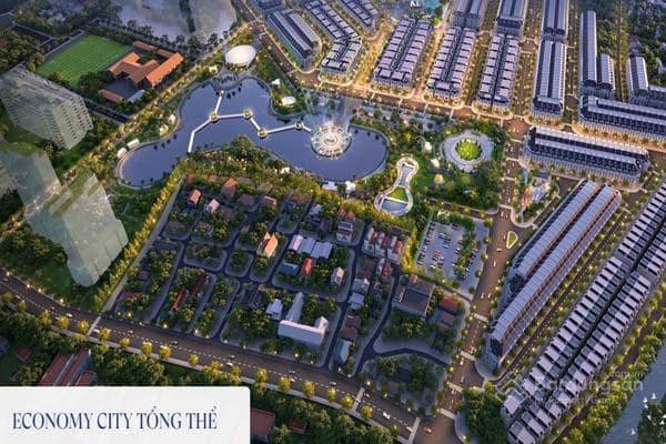 Mặt bằng tổng thể economy city